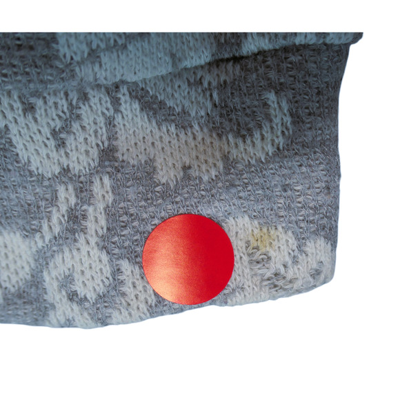 Knox Rose Cardigan Sweater Womens XXL Gray Floral Drape Front Boho Soft Girl - Picture 8 of 14